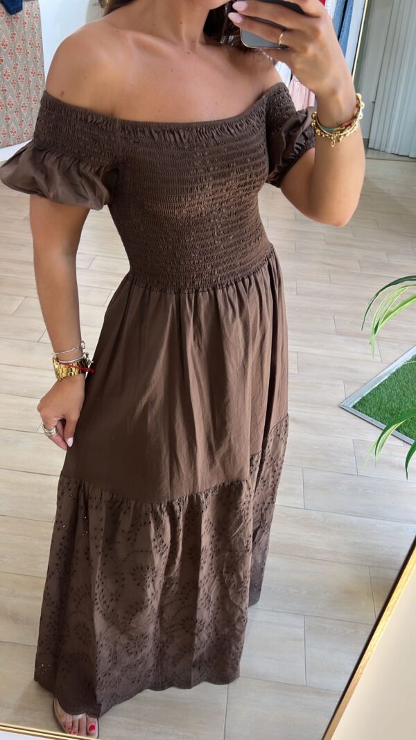 Vestido combinado
