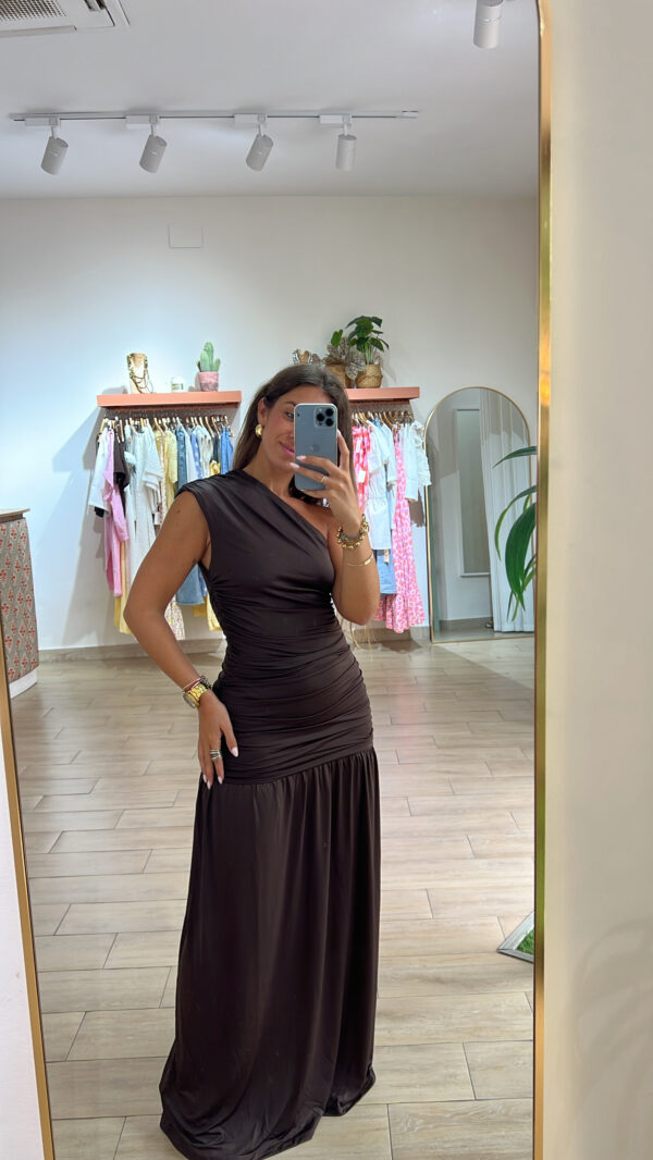 Vestido drapeado