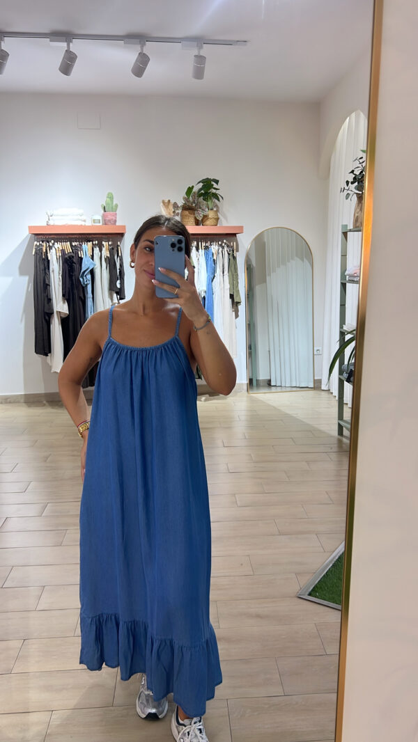 Vestido volantes