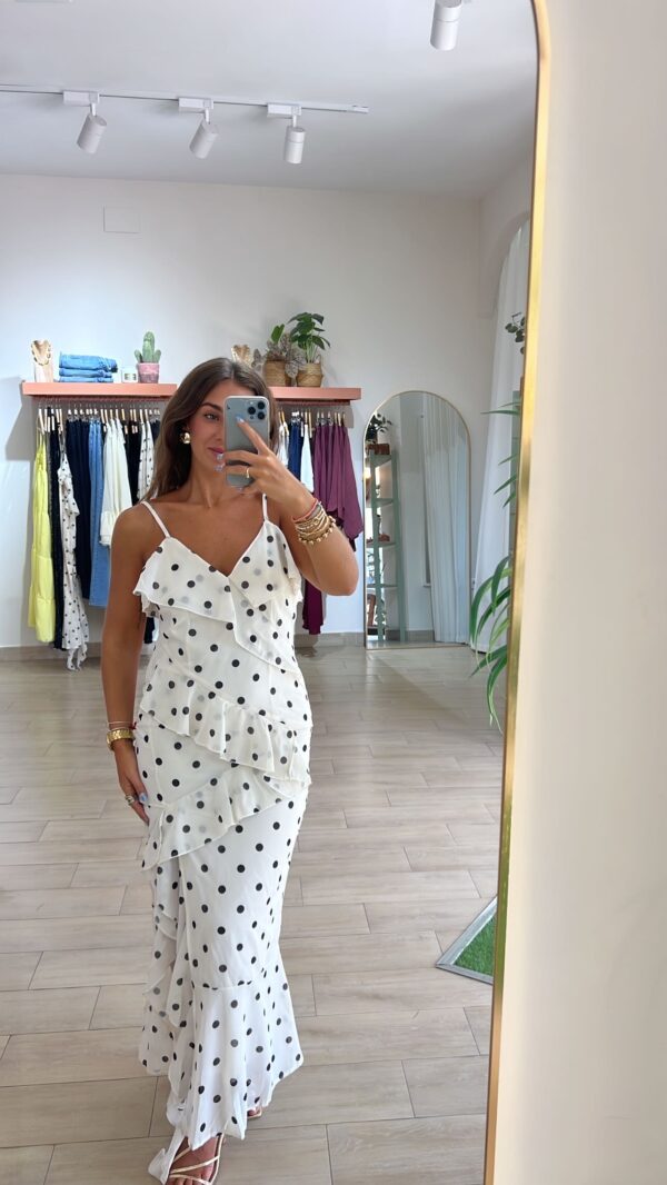 vestido lunares