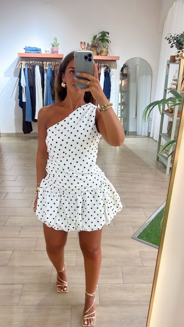 vestido lunares