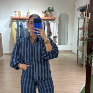 Conjunto de rayas vaquero