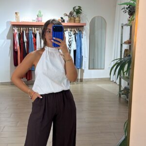 pantalon bombacho lazo