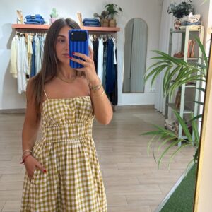 vestido cuadros