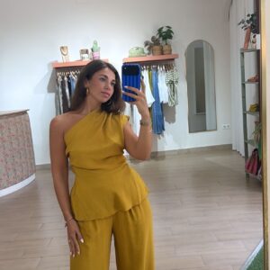 conjunto mostaza