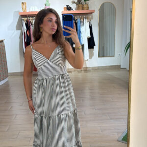 vestido mil rayas