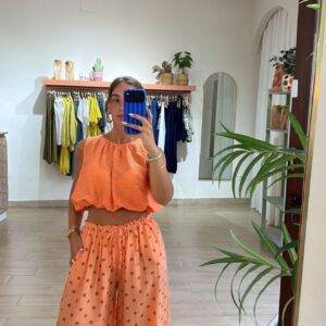 pantalon lunares