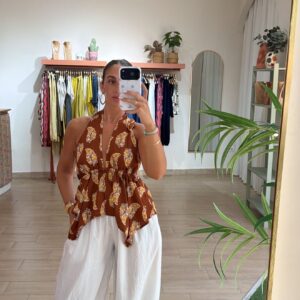 pantalon bombacho algodon