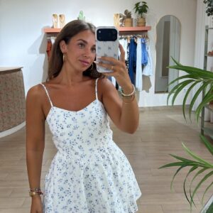 vestido flores