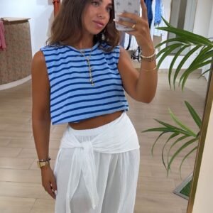 camiseta bombacha rayas