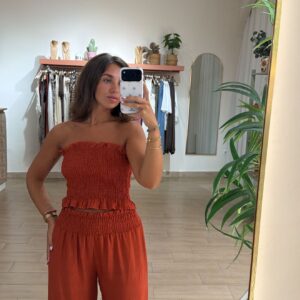 pantalon frunce