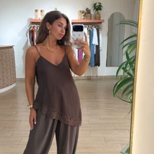 pantalon chocolate