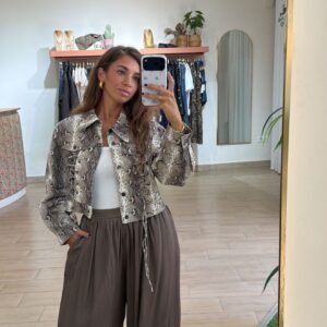 pantalon satinado bombacho