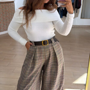 Pantalon con cinturon