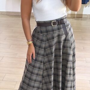 Falda cuadros