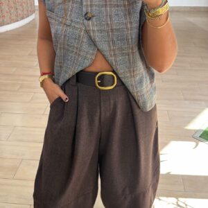 Pantalon con cinturon