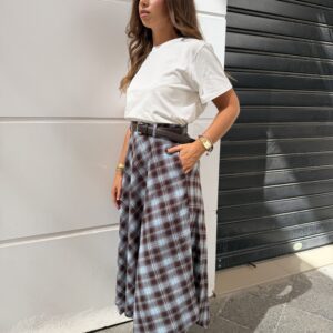 falda cuadros