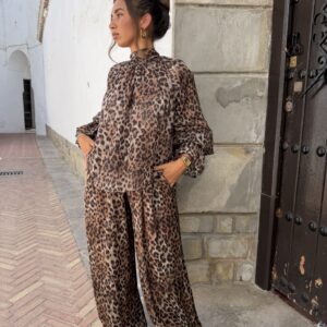 Blusa leopardo